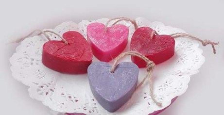 Jabón aromático artesanal San Valentín